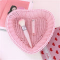 Cute heart organizer for cosmetics and small items