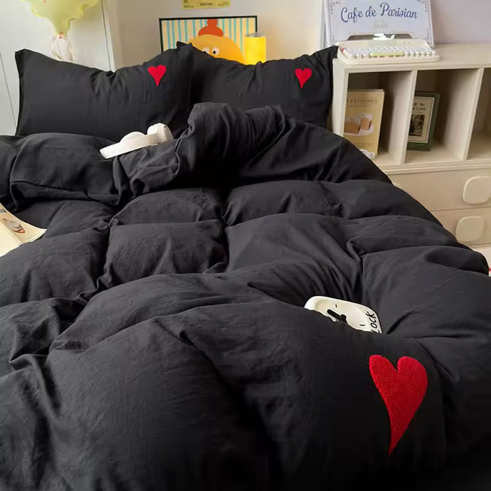 Heart Aesthetic Bedding Set