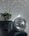 Reflective mirror disco ball for home and cafe