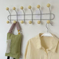 Pink coat hook for bedroom and entryway with easy installation