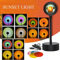 Adjustable sunset pattern LED light for photography