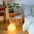 Cozy bedside Japanese style rice paper lamp