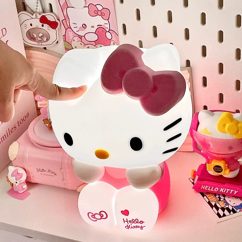 Sanrio Hello Kitty night light with USB recharge for girls' bedroom