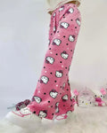 Sanrio Hello Kitty pajama pants with Y2K aesthetic