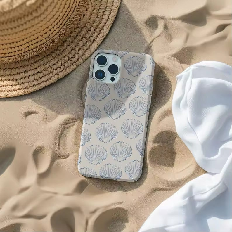 Seashell Coastal Girl iPhone Case Mermaidcore iPhone Case The Feelz Seashell Coastal Girl iPhone Case Mermaidcore iPhone Case The Feelz