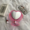 Double-sided heart mirror for Valentine’s gift idea