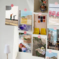 Cute mini poster set for bedrooms, offering a soft aesthetic look