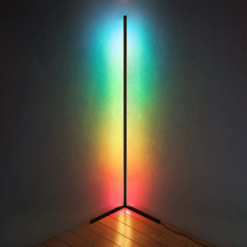 Neon decor floor lamp for gaming and modern interiors