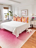 Soft plush Y2K rug in modern room