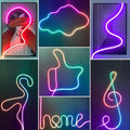 Y2K dopamine decor essential: Squiggle neon rope LED lights for a nostalgic feel.