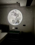 Aesthetic stars projector night light for bedroom decor