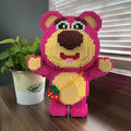 Cute bear room decor building block