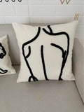 Tiger-Patterned Cushion Cover for Kids’ Room