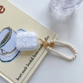 Trendy shell design AirPods cover with charm