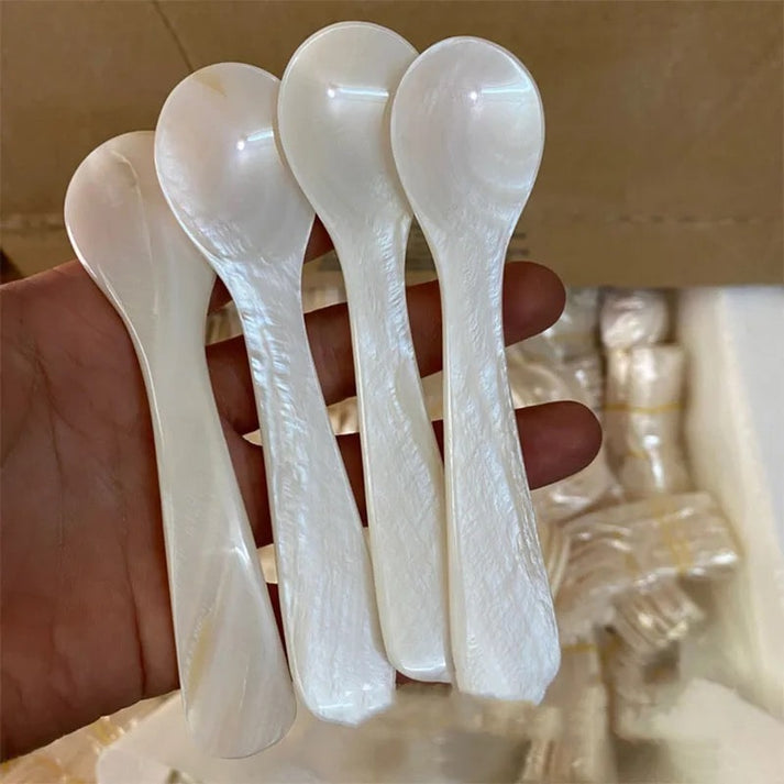 Natural Shell Spoon | Eco-Friendly Mother of Pearl Caviar Spoon