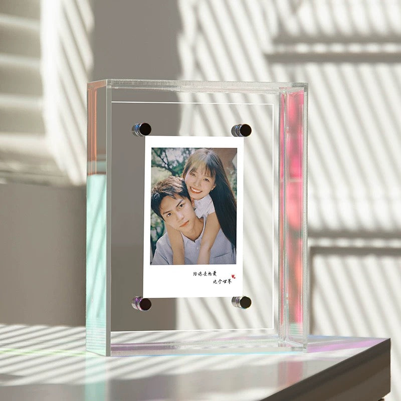 Photo frame for gallery wall decoration in a living room