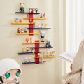 Wall-mounted doll organizer for kids’ rooms