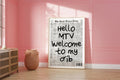 Nostalgic MTV wall print for dorms and apartments