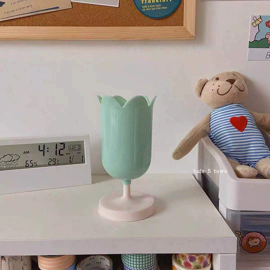 Tulip storage bucket for office and vanity essentials