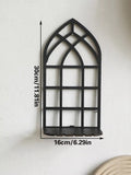 Cathedral style shelf for gothic wall decor