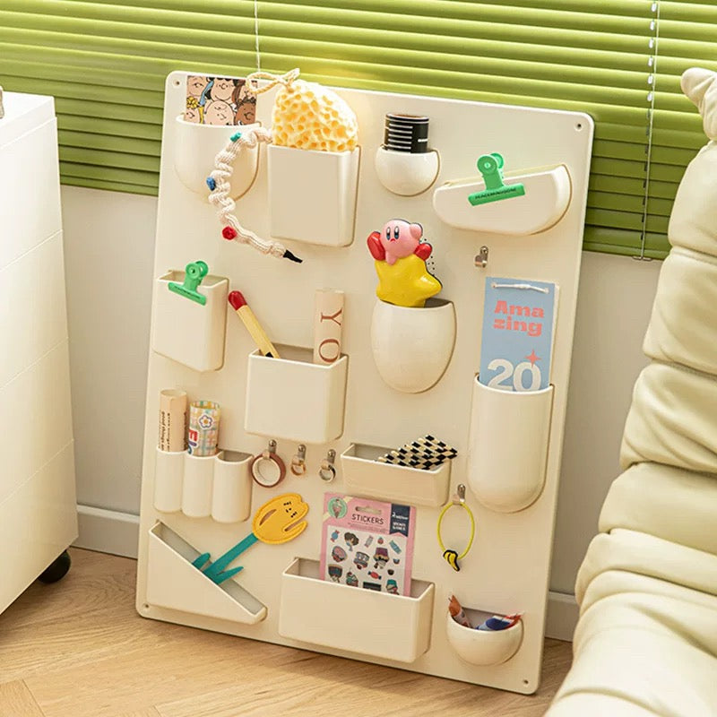 Pocket Storage Rack Wall Mounted Pocket Organizer - Storage Pockets for Home – The Feelz