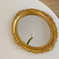 French decorative gold and white tray for home and vanity