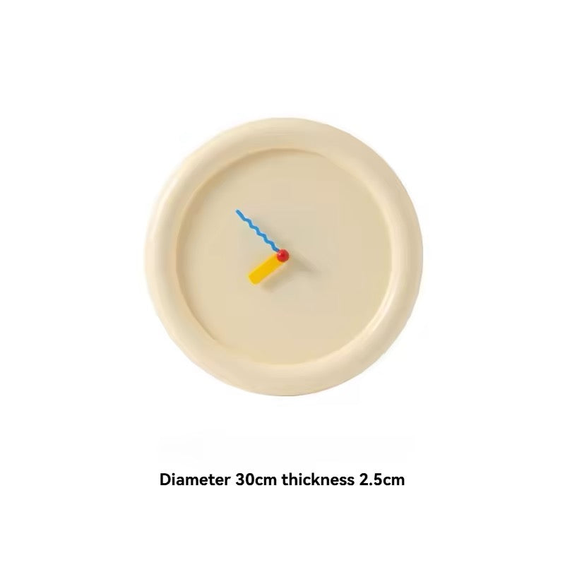 Small aesthetic wall clock for minimalist interiors