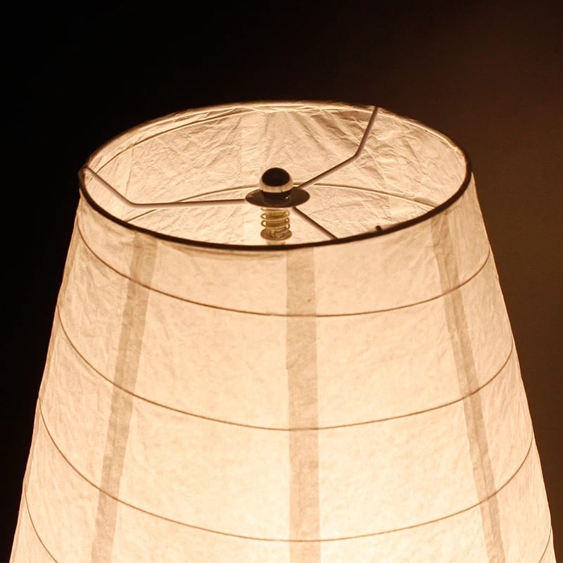 Wabi Sabi floor lamp with Japanese rice paper