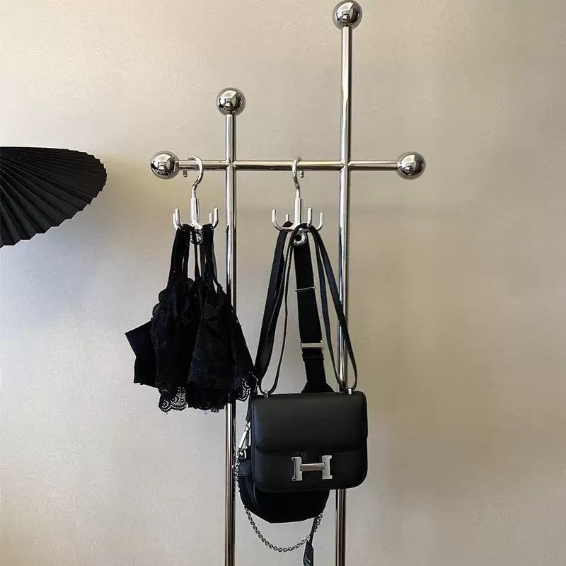 Wall-Mounted Organizer for Bathroom and Closet