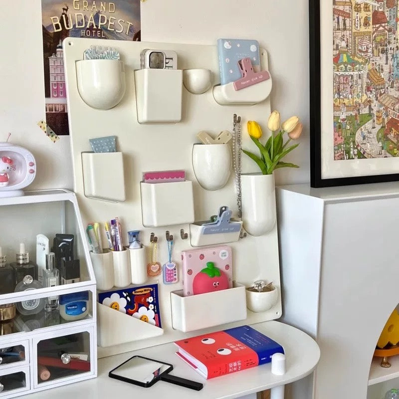Pocket Storage Rack Wall Mounted Pocket Organizer - Storage Pockets for Home – The Feelz