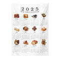 New Year wall hanging tapestry for bedroom and cafes