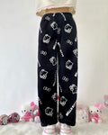 Hello Kitty pink pajama pants for comfortable nights