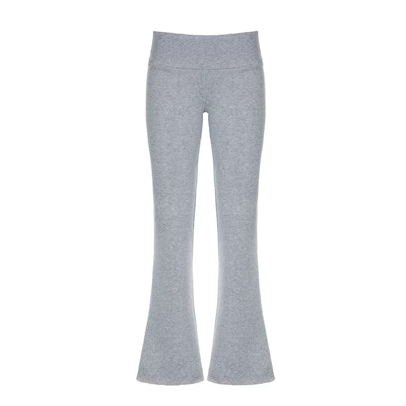 Boot-cut flare pants for women, combining comfort and style
