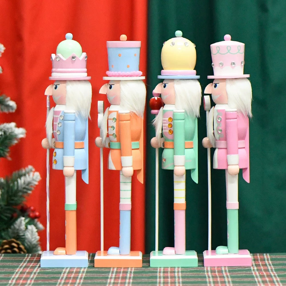 Wooden nutcracker christmas decoration online
