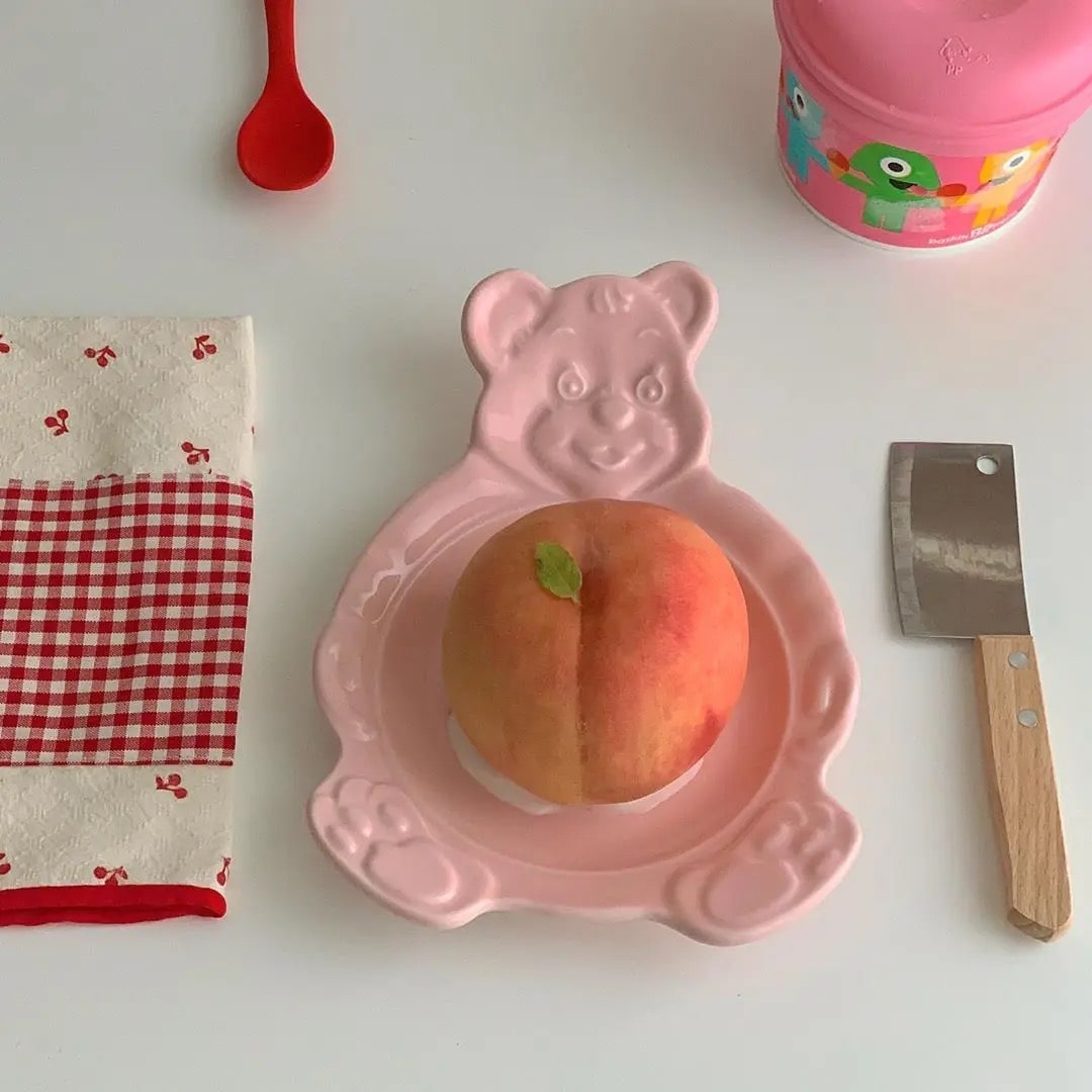 Yellow cute snack bowl for kids' candy